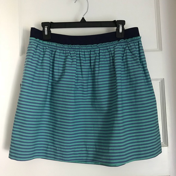 JCrew: casual striped skirt, sz6 - Picture 1 of 4